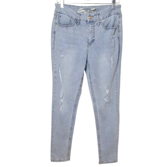 Seven7 Women's Tummyless High Rise Slimming Control Jeans Size 10 - Picture 6 of 7